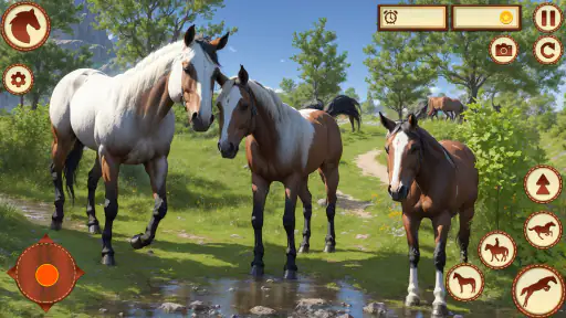 Sim virtuel famille de chevaux screenshot