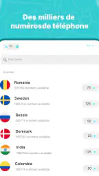 SimCode - Numéros virtuels SMS screenshot
