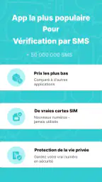 SimCode - Numéros virtuels SMS screenshot