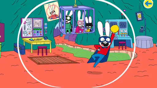 Simon Super Lapin et Pr. Wolf screenshot