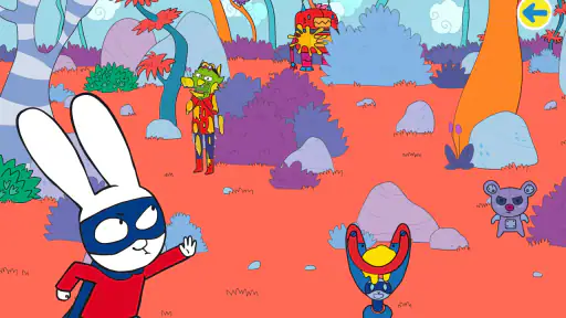 Simon Super Lapin et Pr. Wolf screenshot
