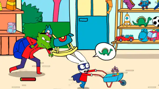 Simon Super Lapin et Pr. Wolf screenshot