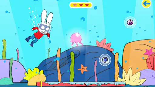 Simon Super Lapin et Pr. Wolf screenshot