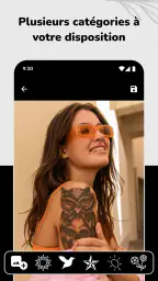 Simulateur et design tatouage screenshot