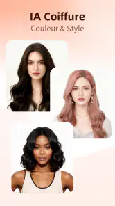 Simulation coiffure coupe screenshot