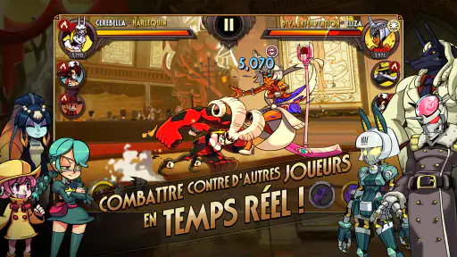 Skullgirls: JDR de Combat screenshot