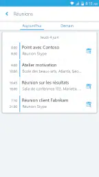 Skype for Business for Android screenshot