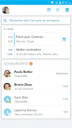 Skype for Business for Android screenshot