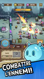 Slime Castle : jeu TD inactif screenshot