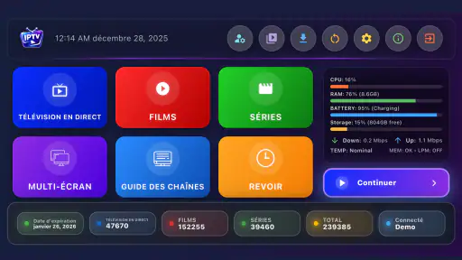Smart IPTV Stream Pro screenshot