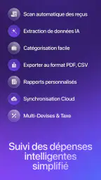 Smart Receipts: Scan Dépenses screenshot