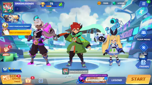 SMASH LEGENDS screenshot