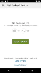 SMS Backup & Restore screenshot
