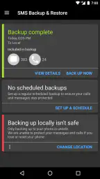SMS Backup & Restore screenshot