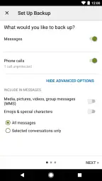 SMS Backup & Restore screenshot