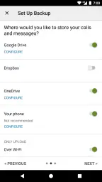 SMS Backup & Restore screenshot