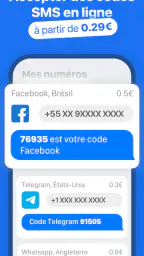 SMS Virtual - Recevoir des SMS screenshot
