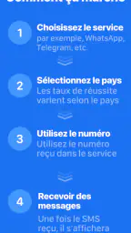 SMS Virtual - Recevoir des SMS screenshot