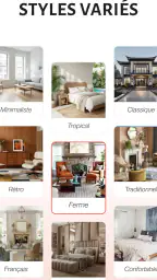 SnapHome Design Estimate Coût screenshot