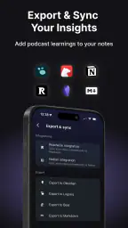 Snipd | AI Podcast Player screenshot