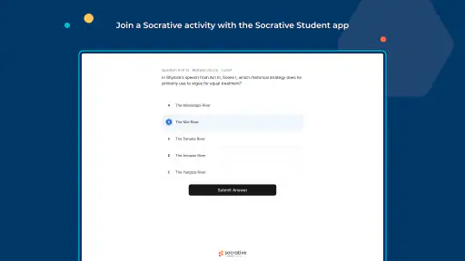 Socrative Student screenshot