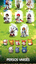 Sœurs du Donjon : RPG inactif screenshot