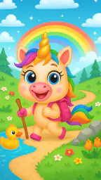 soin de poney licorne mignon screenshot