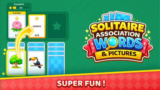 Solitaire Words & Pictures screenshot