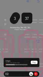 Something KWGT - Nothing Style screenshot