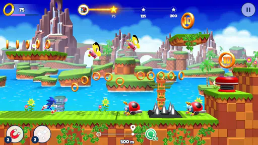 Sonic Runners Adventure jeu screenshot