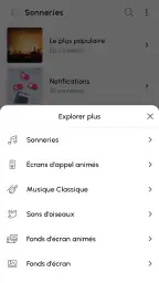 Sonneries pour Android™ screenshot