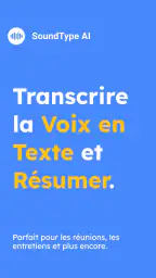 SoundType AI - Voix vers texte screenshot