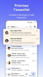 Spark Mail: E-mail, Calendrier screenshot