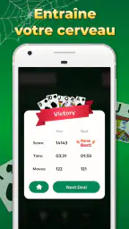 Spider Solitaire Jeu de cartes screenshot