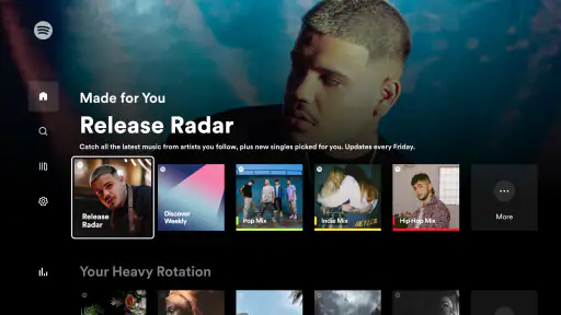 Spotify Music pour Android TV screenshot