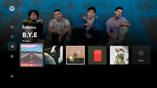 Spotify Music pour Android TV screenshot