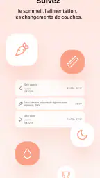 Sprouty: Suivi des Étapes Bébé screenshot