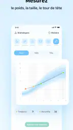 Sprouty: Suivi des Étapes Bébé screenshot