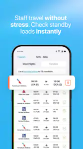 Staff Airlines: Non-Rev Travel screenshot