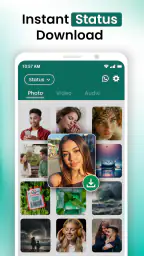 Status, Image Video Saver screenshot