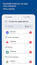 Stay Focused: blocage d'applis screenshot