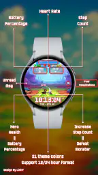 Step Quest Watch Face screenshot