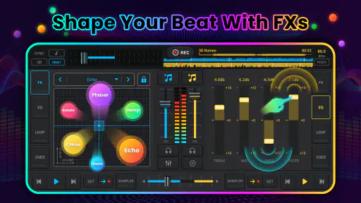Studio de mixage DJ-DJ Musique screenshot