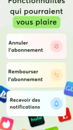 Subee - Annuler l'abonnement screenshot