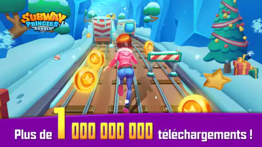 Subway Princess Runner screenshot