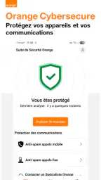 Suite de Sécurité Orange screenshot