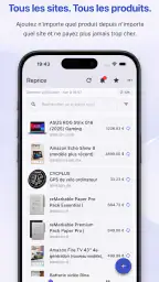 Suivi des prix | Reprice screenshot