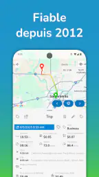Suivi kilométrage automatique screenshot