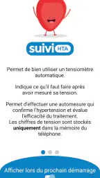 suiviHTA screenshot