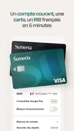Sumeria — Compte bancaire IA screenshot